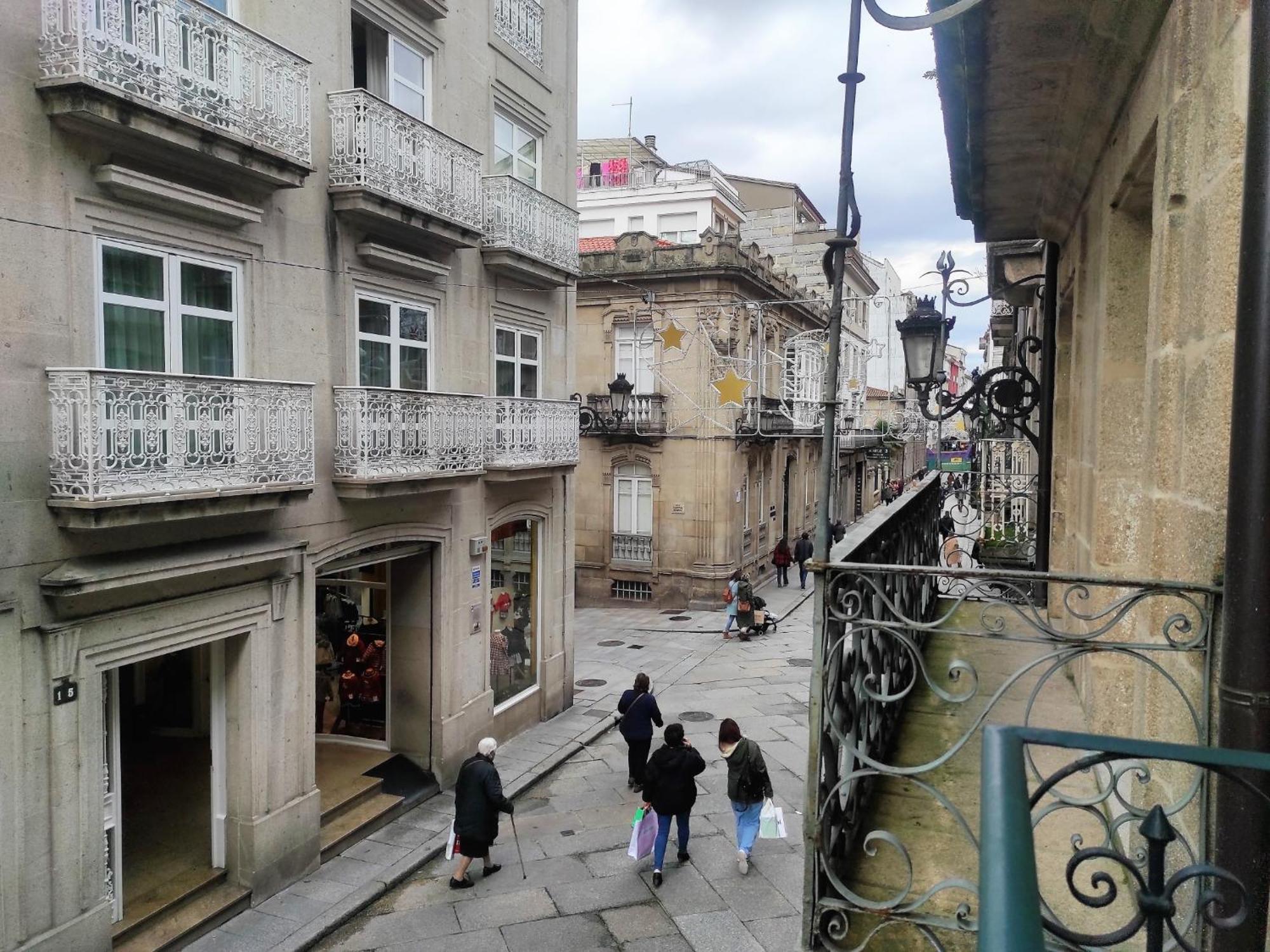 Апартаменты 1A. Disfruta De Su Balcon Sobre El Casco Viejo. Оренсе Экстерьер фото