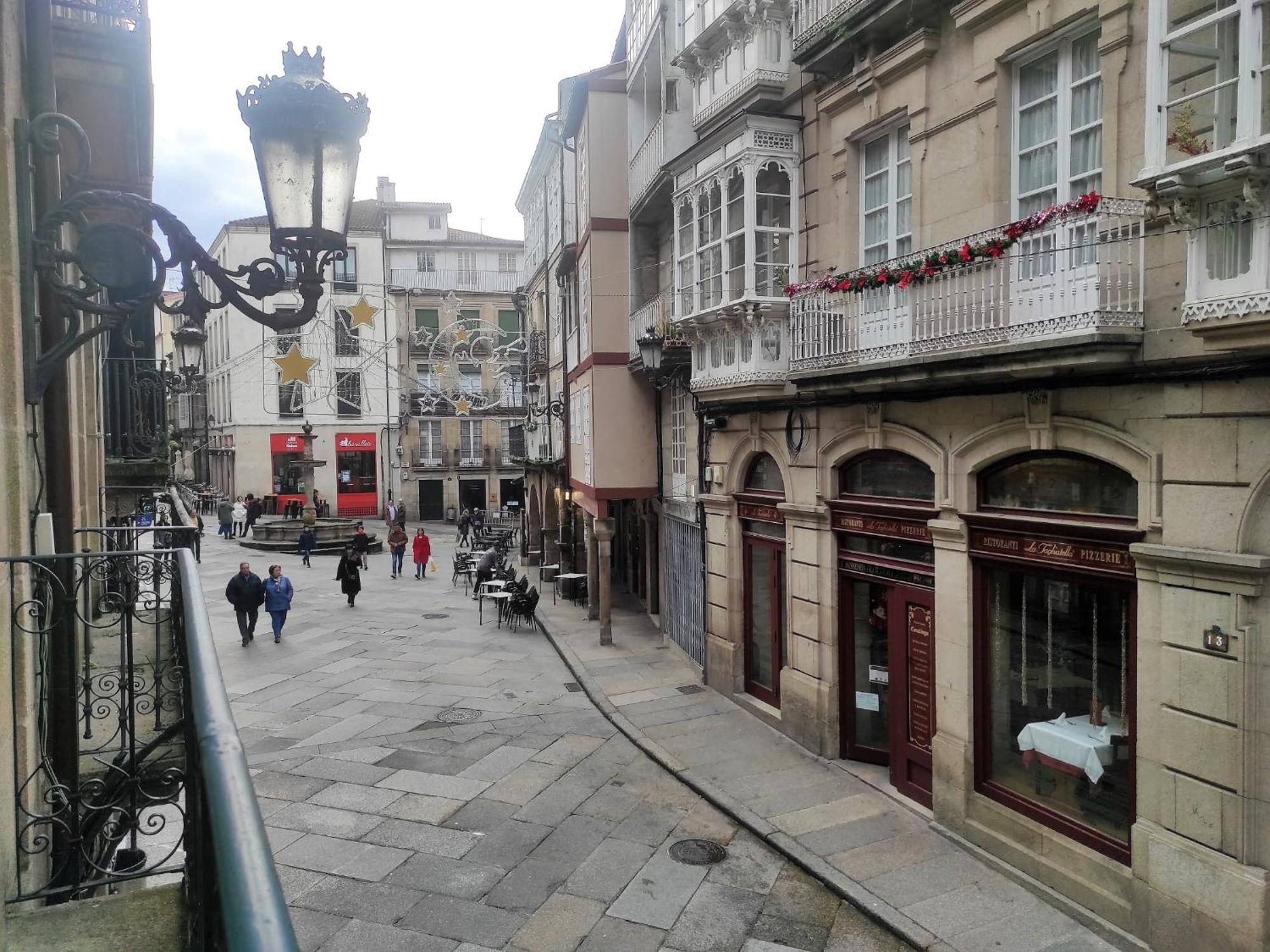 Апартаменты 1A. Disfruta De Su Balcon Sobre El Casco Viejo. Оренсе Экстерьер фото